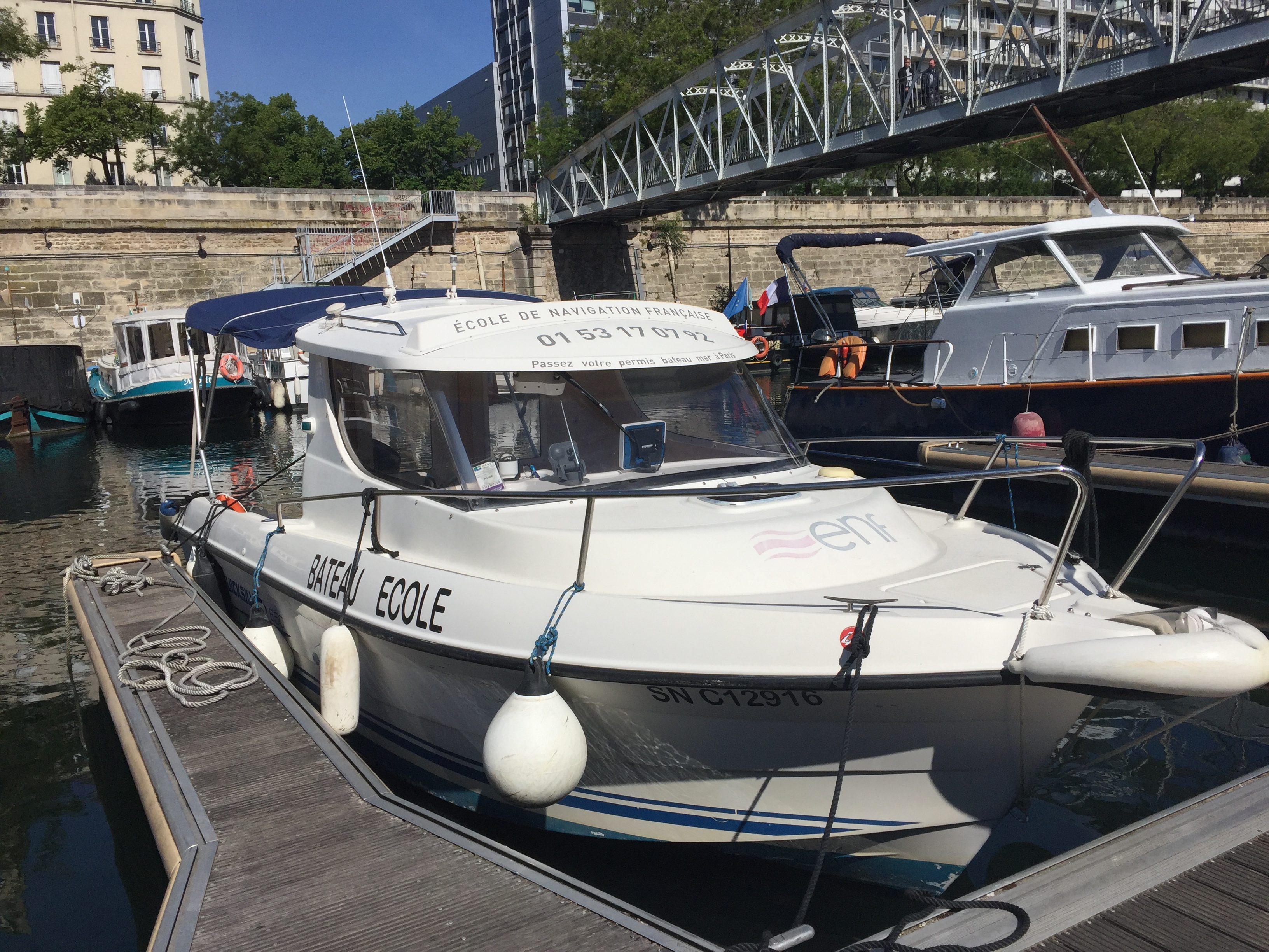 permis bateau paris ecole